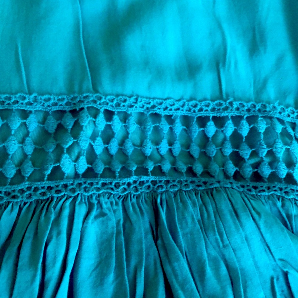 Ella moss teal dress
